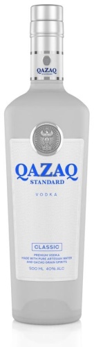 Водка Qazaq Standard Classic классическая зерновой 40% 0.5 л