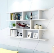 Полка Polka_pu09, 110х17x82 см, белый