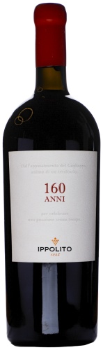 Вино Ippolito 1845 160 Anni полусухое красное 15% 1.5 л