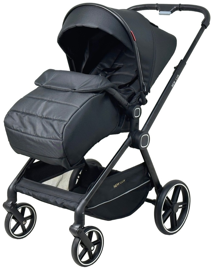 Купить Коляска универсальная 2 в 1 New Lux Z1, черный в Алматы ...