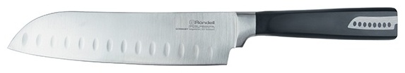 Нож сантоку Rondell Cascara RD-687, лезвие: сталь 1 шт