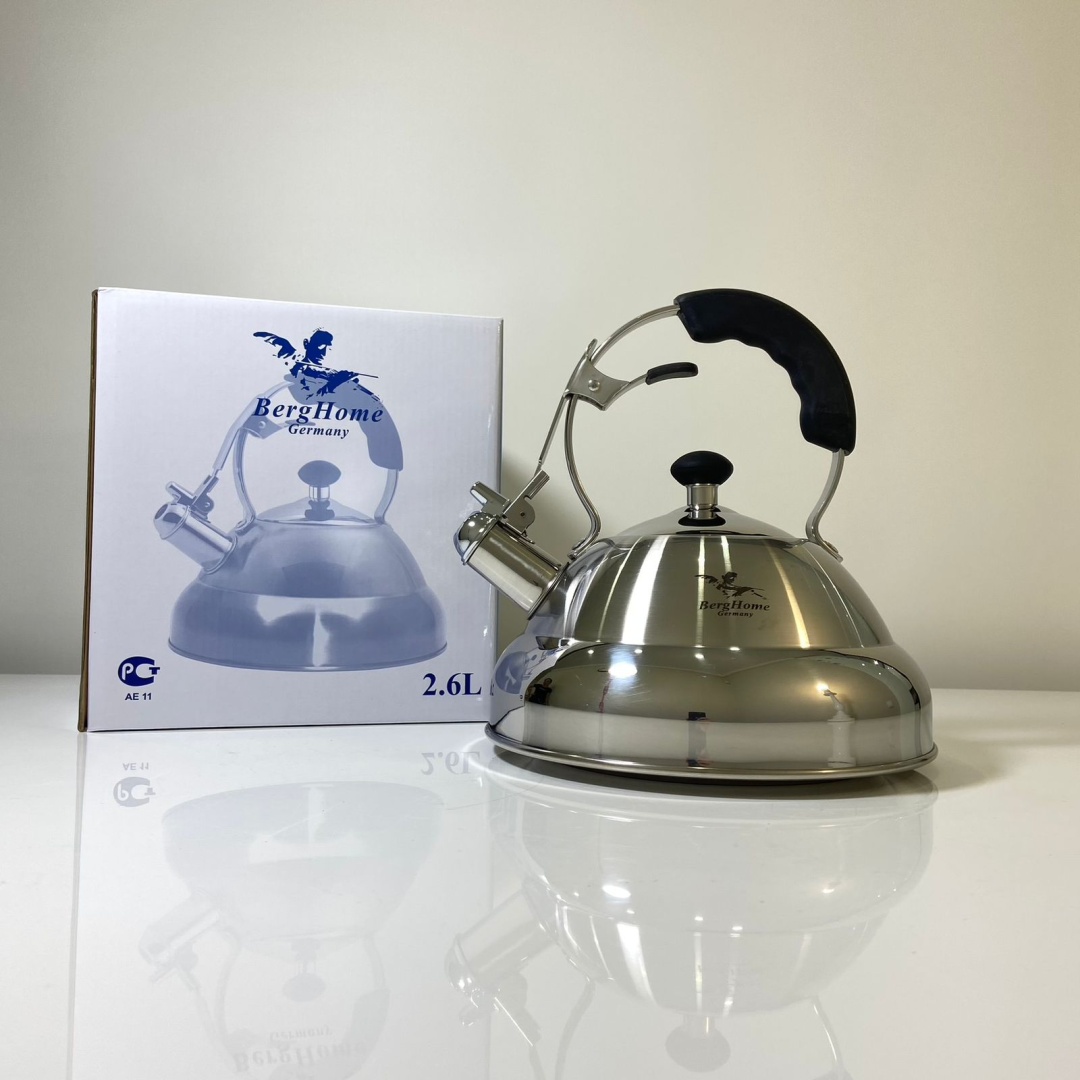 Berghome чайник Базовая коллекция 2,6L 2.6 л, нержавеющая сталь