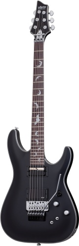Schecter электрогитара Damien Platinum-6 Fr S Satin Black черный