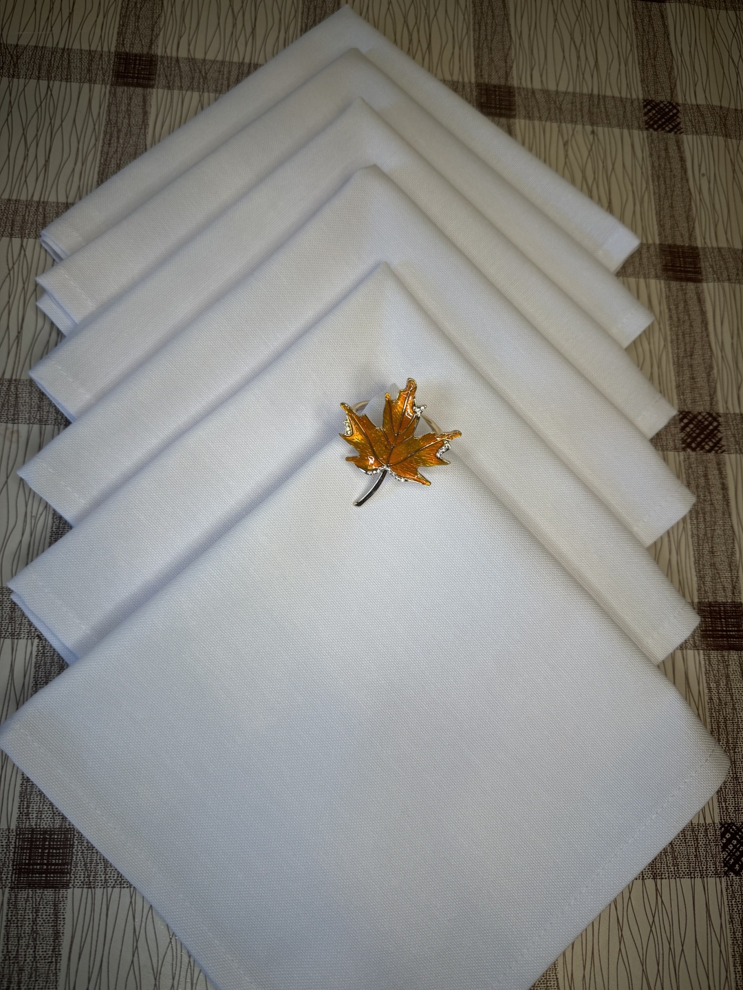 Салфетка R.I.Textile 40x40 см, полиэстер, хлопок, дак, 6 шт