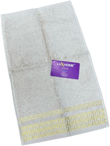 Полотенце LUX HOME 50x30 см, хлопок, 1 шт,