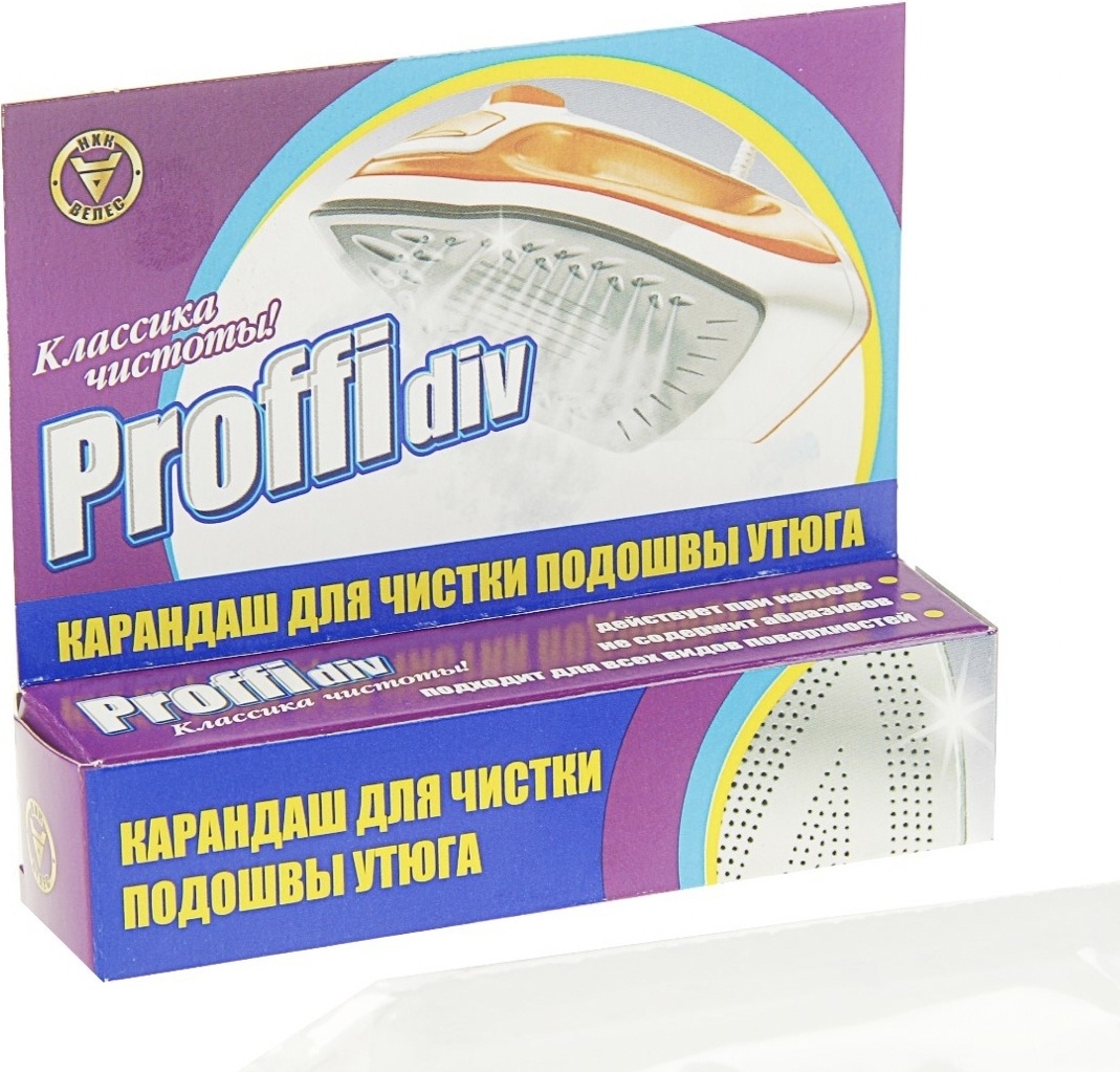 Proffidiv Карандаш для чистки подошвы утюга 25 г
