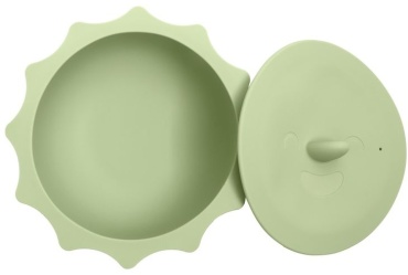 Тарелка Melikey Silicone SB011-24 , силикон, зеленый