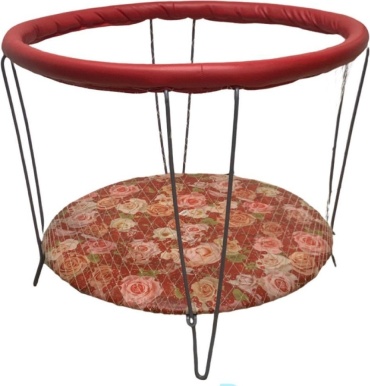 Игровой манеж Балапан 85x85x57 см, красный