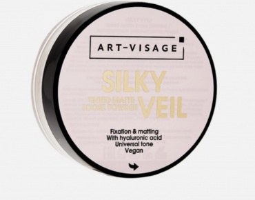 Пудра Art-Visage SILKY VEIL рассыпчатая 302 Телесная бежевый