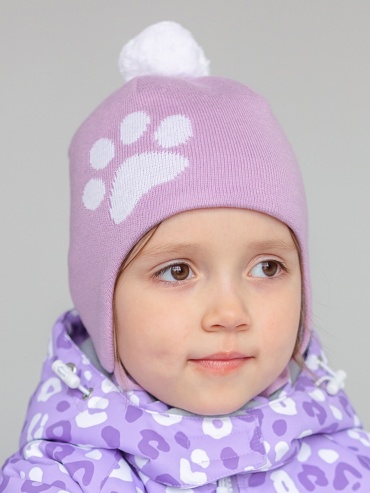 Шапка Uki kids 14spr22-030 сиреневый 52