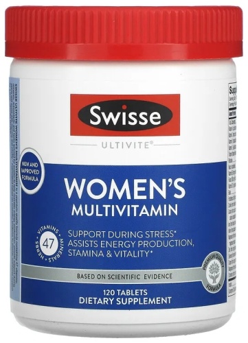 Swisse мультиминералы Women's Multivitamin 120 таблеток