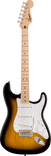 Squier электрогитара Sonic Stratocaster 037-3152-503 черный, коричневый