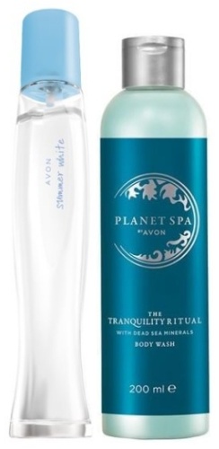 Avon Summer White парфюмерный набор 50 мл, для женщин