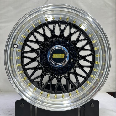 BBS 166170 6.5x16/4x100 D73.1 ET30 4 диска черный, серебристый