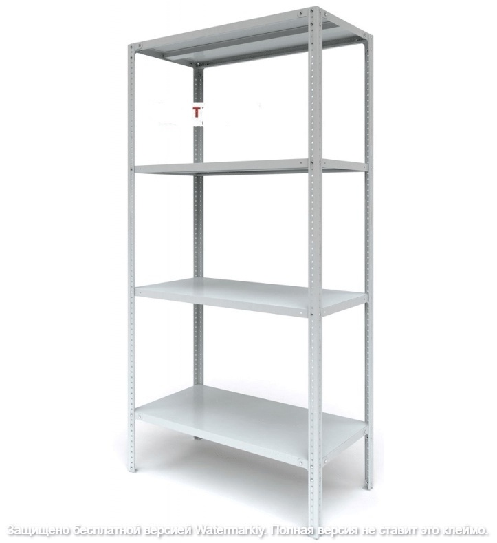 Купить Стеллаж Стеллаж складской Stynergy 100x50x200 см, полок 4 шт в ...