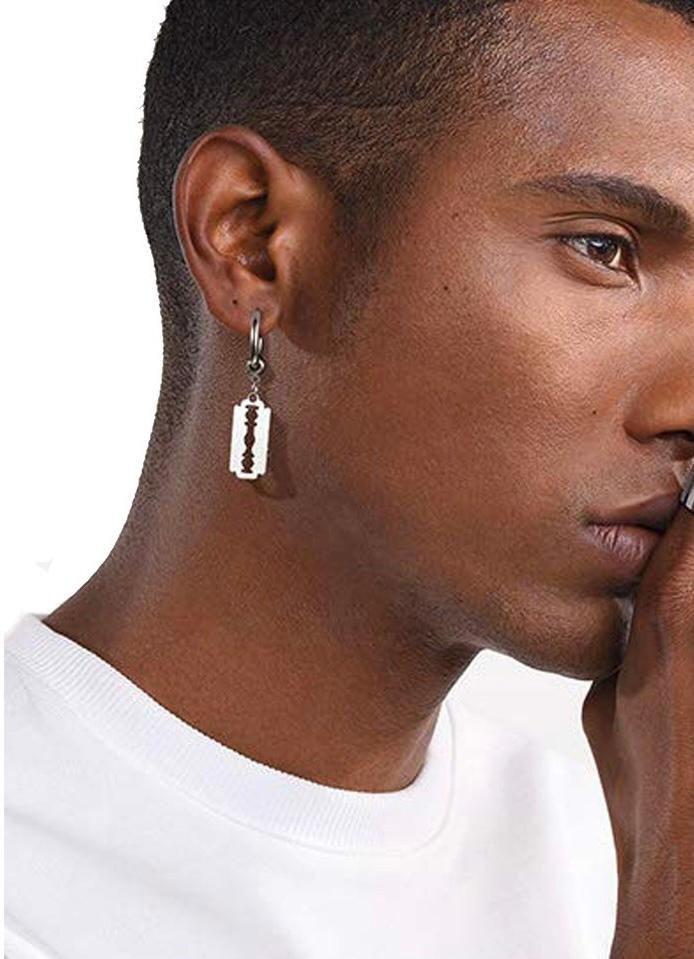Моносерьга Fashion Jewelry бижутерный сплав, без вставок