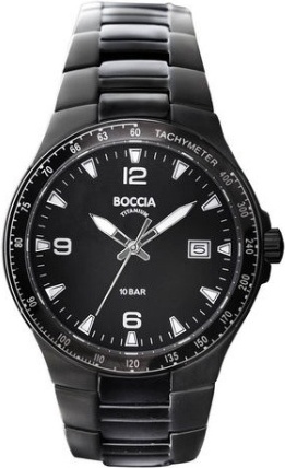 Кварцевые Boccia Titanium 3627-02 титан