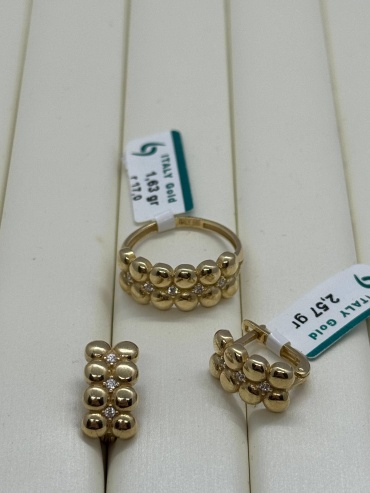 DARI GOLD 745214 вес 4.2 г золото, фианит