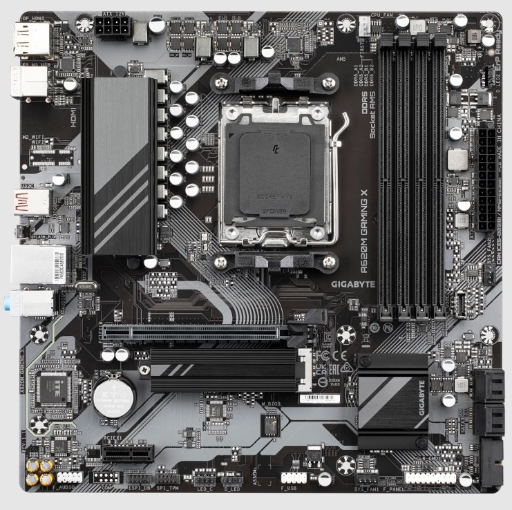 Материнская плата GIGABYTE A620M GAMING X (REV1.1)