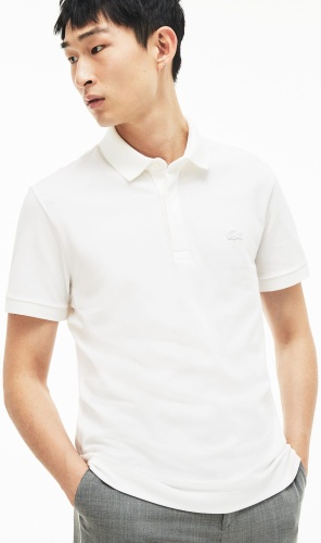 Поло LACOSTE белый