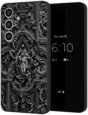 Чехол Mcover для Samsung Galaxy S25 рисунок