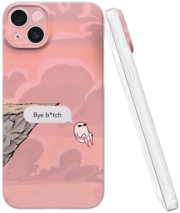 Чехол Mcover для Apple iPhone 15 Plus рисунок