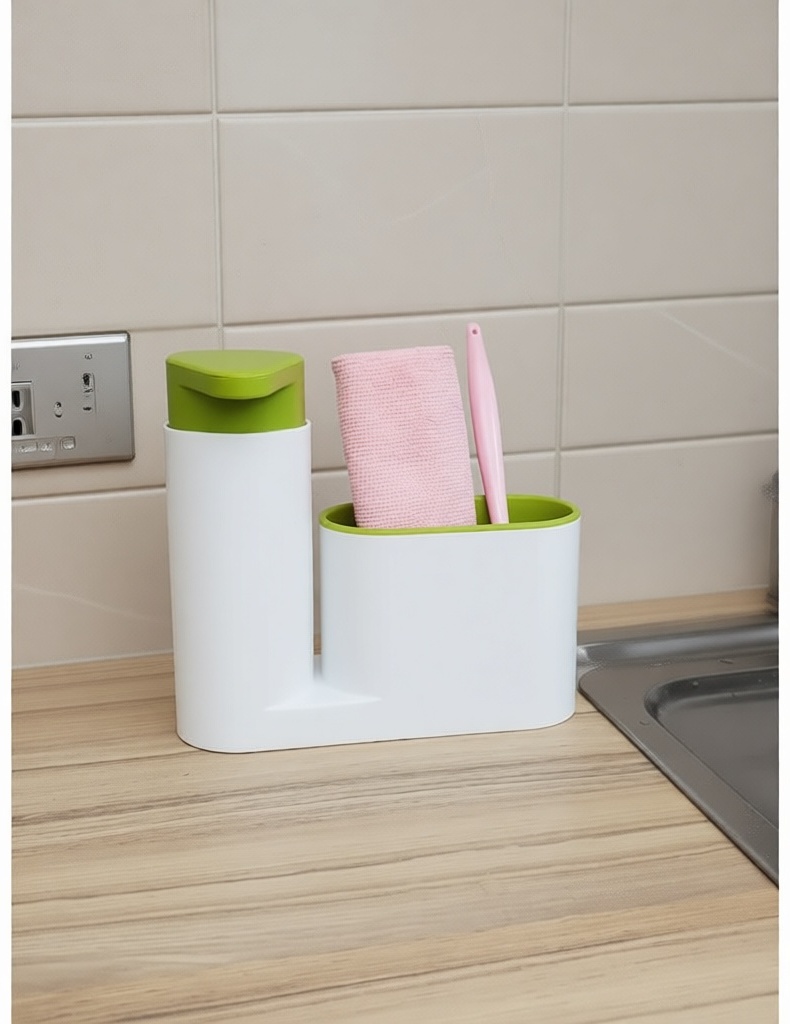 Дозатор для моющего средства HOME Sink tidy sey 17.5x5.8 см