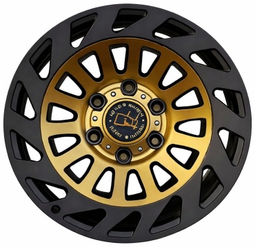 Black Rhino G76 8.5x17/6x139.7 D110 ET0 4 диска черный, бронзовый
