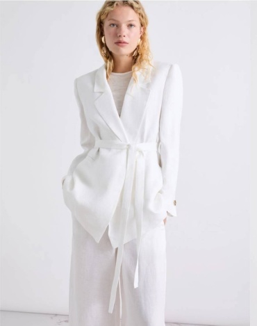 Пиджак прямой MARELLA белый