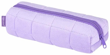 Пенал Brauberg 320902990, застежка молния, розовый