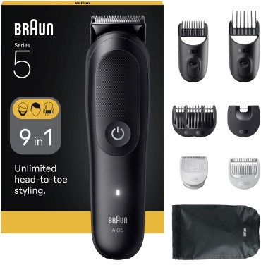 Braun триммер AIO5540 черный