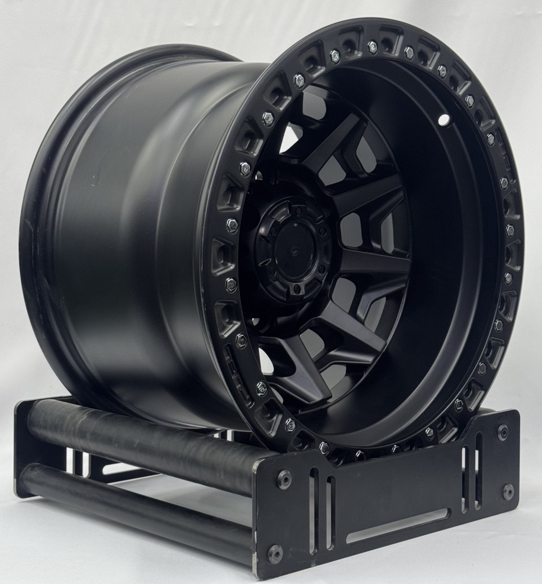 Wheels 1261 10x15/6x139.7 D110.1 ET44 4 диска черный матовый