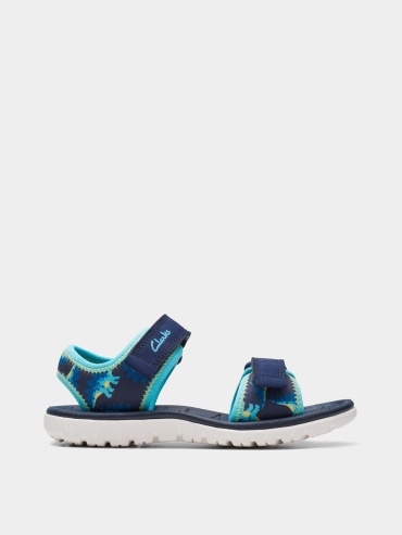 Сандалии Clarks синий