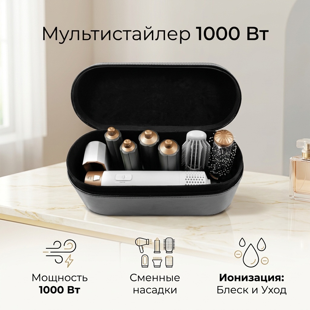 17605583_688901761 стайлер белый, золотой