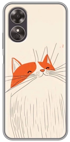 Чехол для OPPO A17, A17k рисунок
