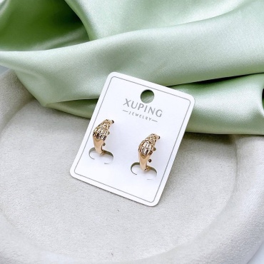 Серьги Xuping Jewelry титан, без вставок