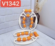 Массажер Массажный ролик валик раскатывающий, роликовый