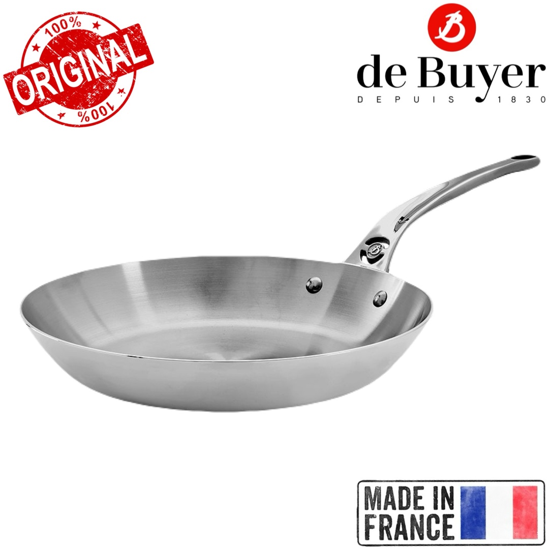 Сковорода De Buyer France Mineral B Pro 28 см , сталь