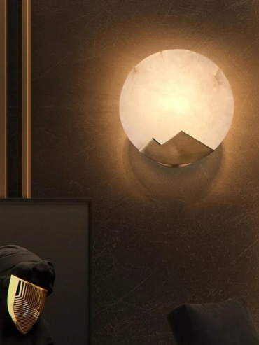 Бра настенный GU10, латунь