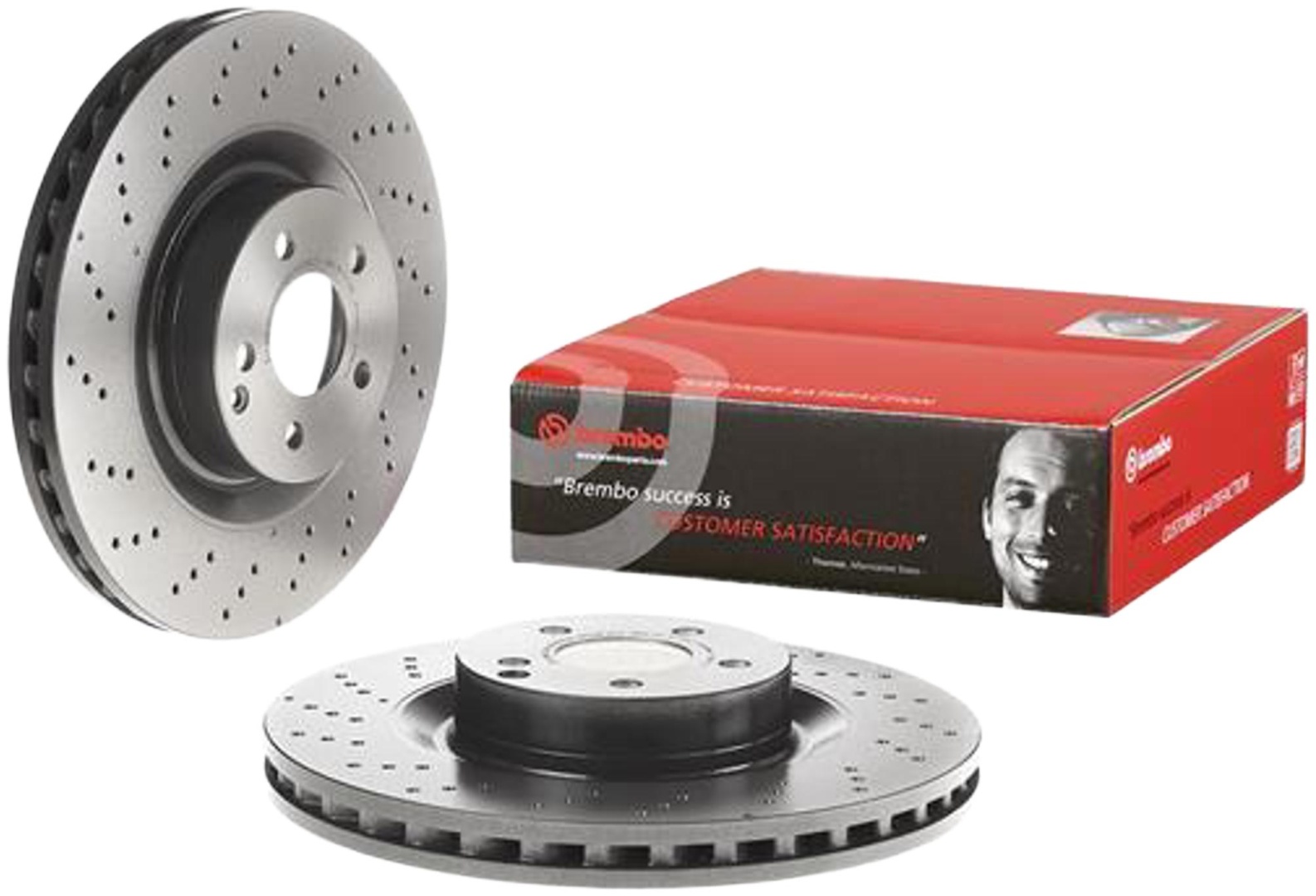 Диски Brembo передние 09A81711