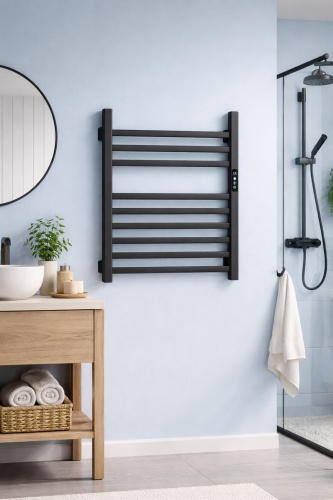 Полотенцесушитель электрический VIVA VIVA VI-4005-B, лесенка 50x60 см