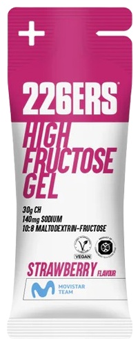 226ERS энергетический гель 226ERS HIGH FRUCTOSE GEL Strawberry 44 г