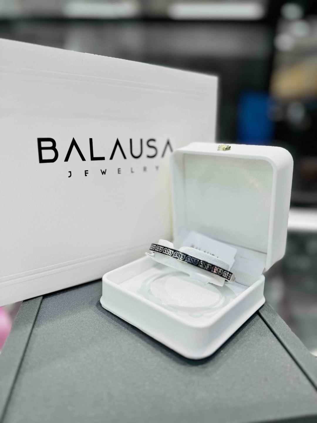 Balausa Jewelry B045-2(4) длина 20 см, вес 16.5 г серебро, плетение отсутствует