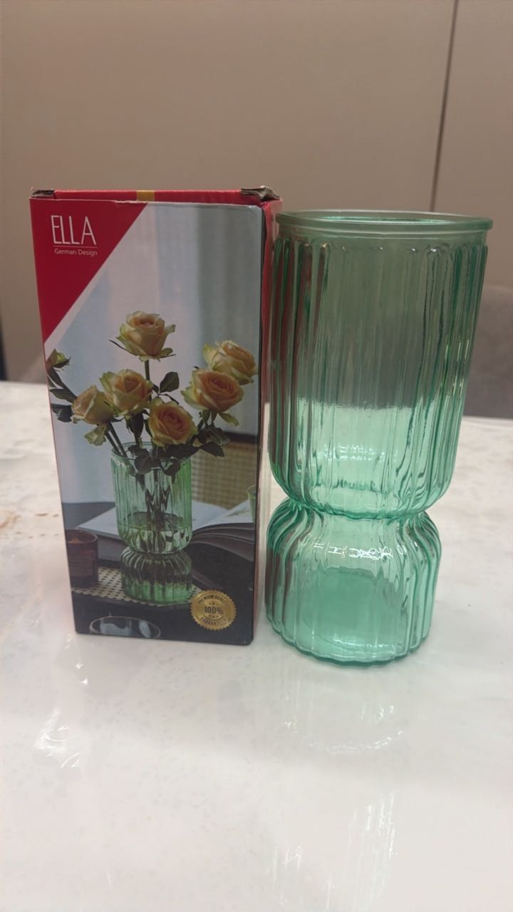 ELLA ваза 19 см 5501506100, стекло
