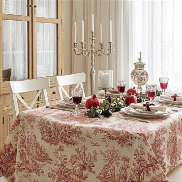 Скатерть With love A.B. 280x170 см, хлопок, дак, 1 шт