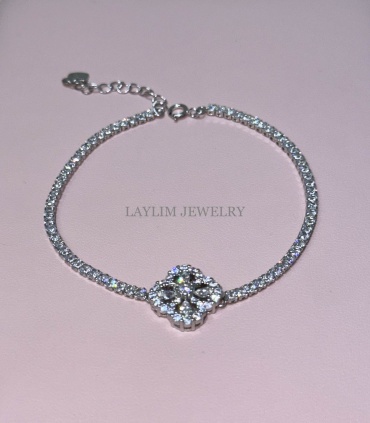 Laylim jewelry 200500 длина 18 см, вес 5.05 г серебро, плетение отсутствует