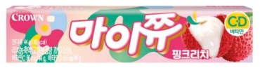 Конфеты жевательные CROWN My Chew Soft Candy Pink Lichi 44 г