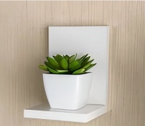 Полка Mione Marci 0004w, 20х20x20 см, белый