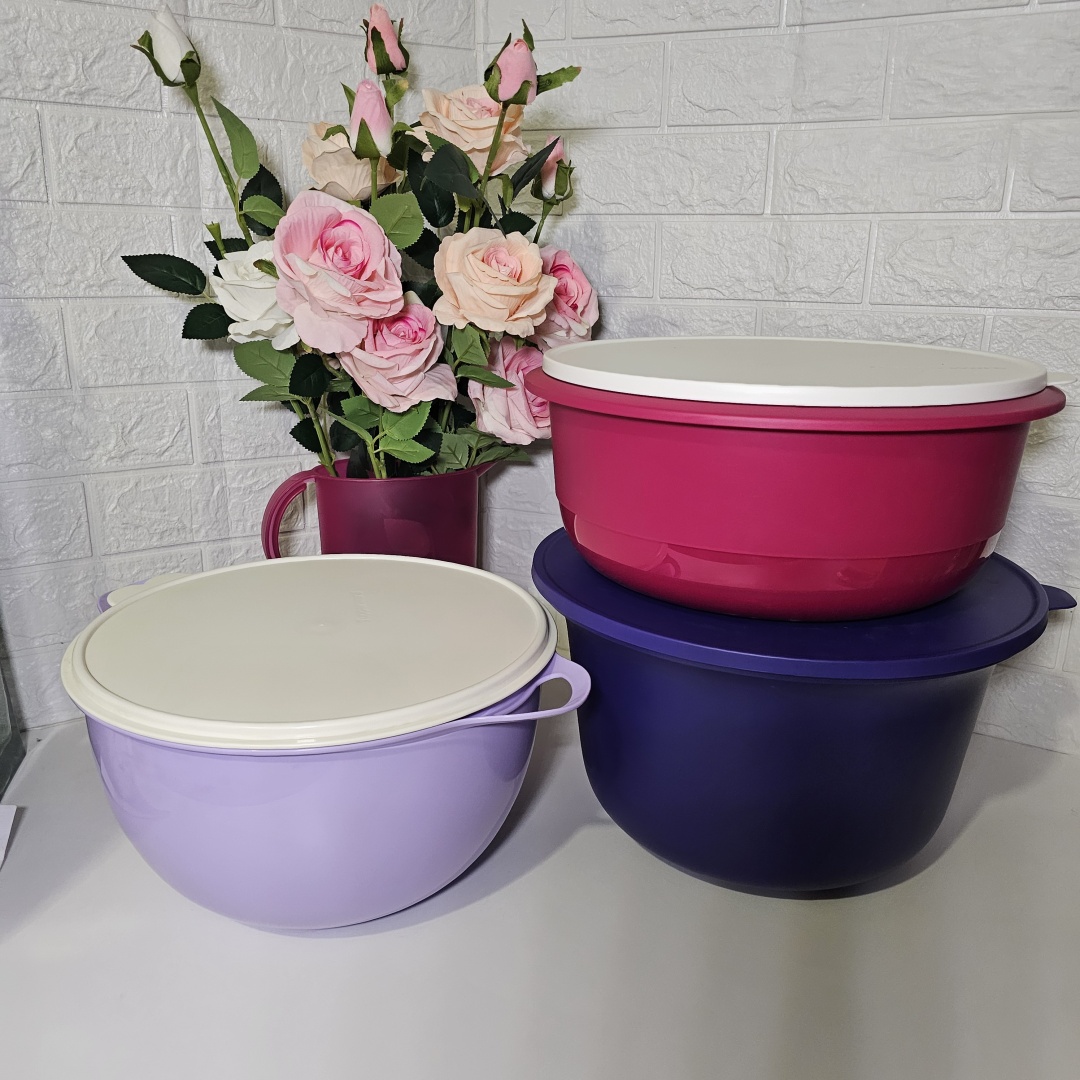 Набор мисок Tupperware МИЛИАН/АЛОХА/ПРОФИ 31х31 см, полипропилен, 3 шт