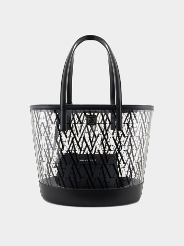 Сумка кросс-боди Armani Exchange полиэстер черный